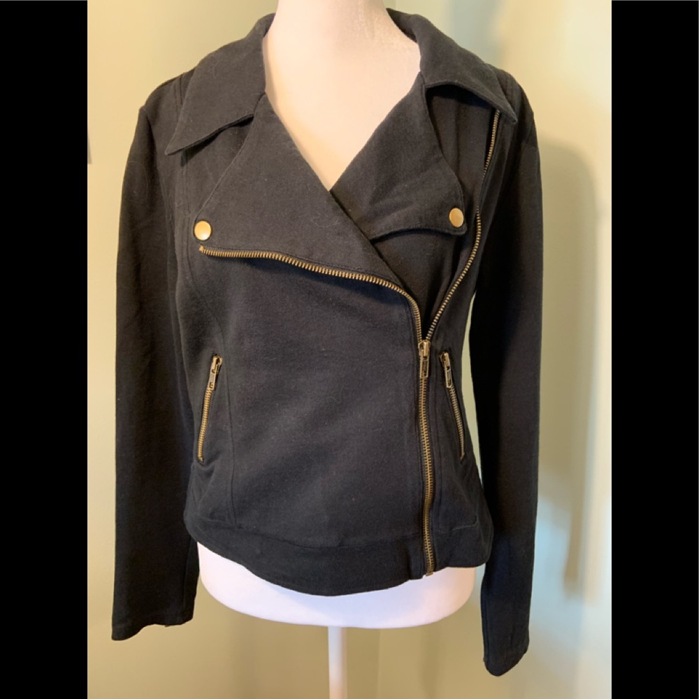 Tulle medium asymmetrical knit jacket or blazer